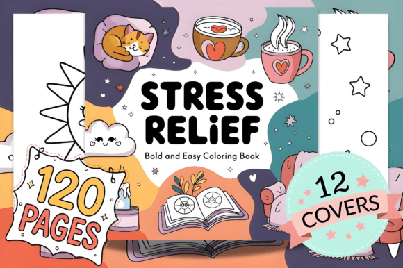Download Bold Easy Stress Relief Coloring Pages - Easy Collection