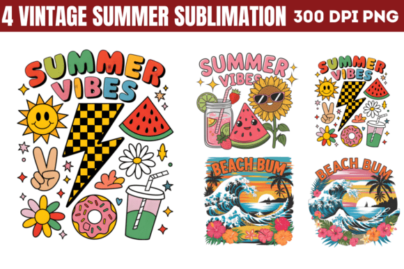 Download Vintage Summer Sublimation Bundle 1 - Premium Resources